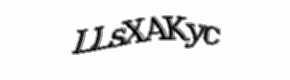 Security check image, please type the characters shown